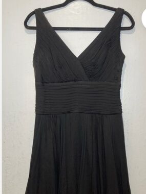 Tadashi Collection, silk chiffon, fit and flare cocktail dress